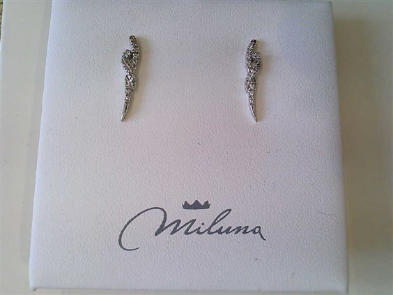 Orecchini Miluna Donna in Oro Diamante ERD1551 - ERD1551